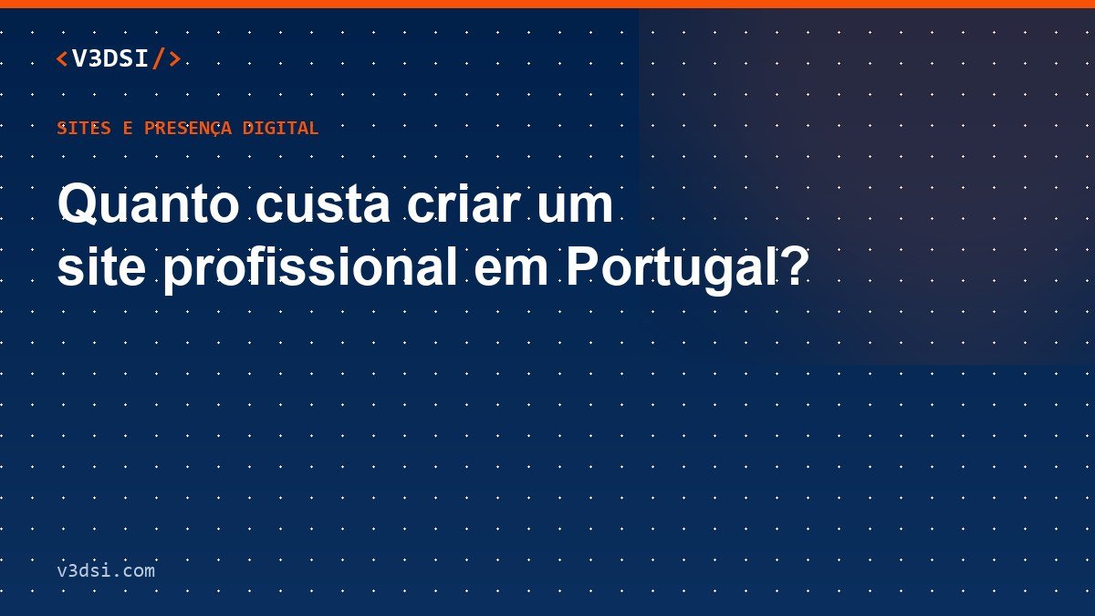 Ilustração de capa do artigo sobre o preço de um site profissional em Portugal